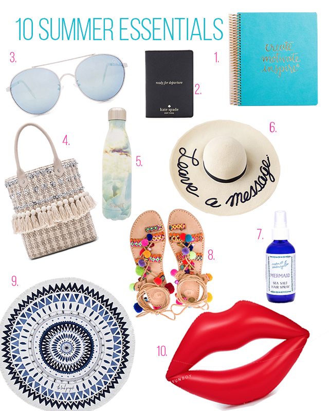 My Top 10 Summer Essentials - Simply Leopard